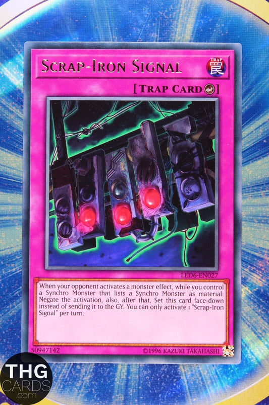 Scrap-Iron Signal LED6-EN027 Rare Yugioh Card