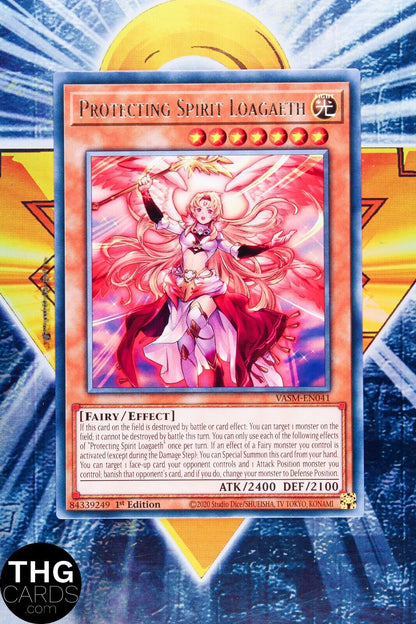 Protecting Spirit Loagaeth VASM-EN041 1st Edition Rare Yugioh Card Playset