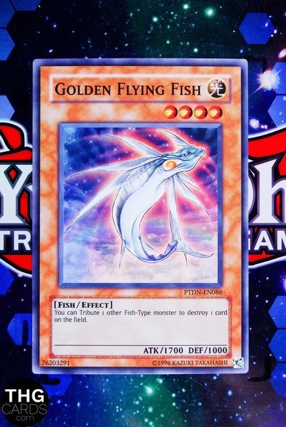 Golden Flying Fish PTDN-EN086 Super Rare Yugioh Card