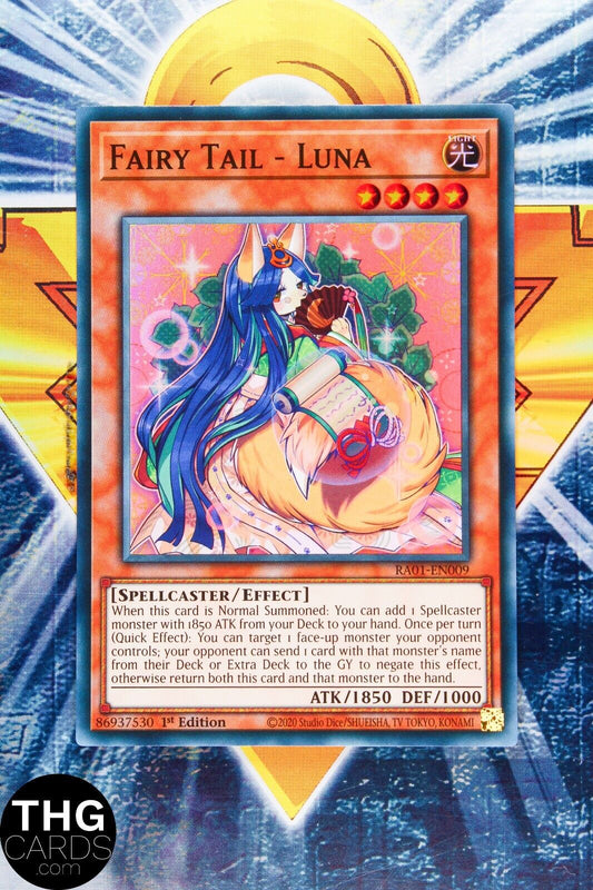 Fairy Tail - Luna RA01-EN009 1st Edition Super Rare Yugioh Card