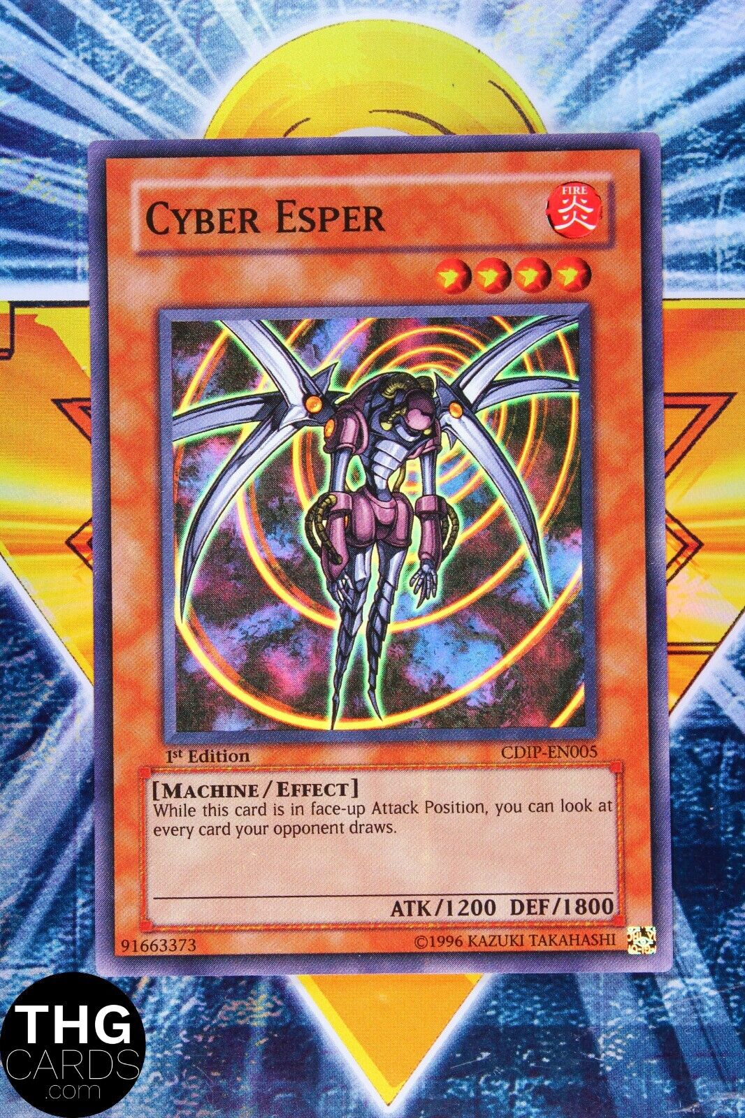 Cyber Esper CDIP-EN005 1st Edition Super Rare Yugioh Card 2