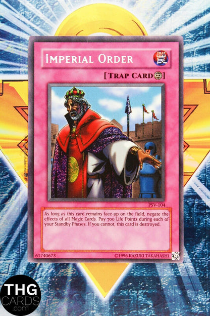 Imperial Order PSV-104 Secret Rare Yugioh Card 5-6