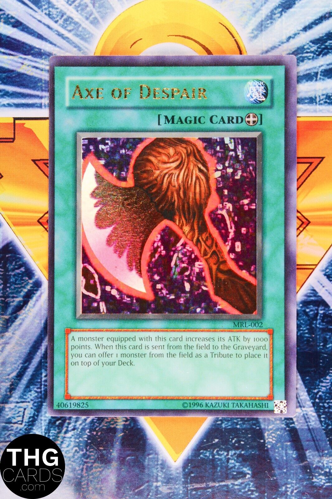 Axe of Despair MRL-002 Ultra Rare Yugioh Card 3
