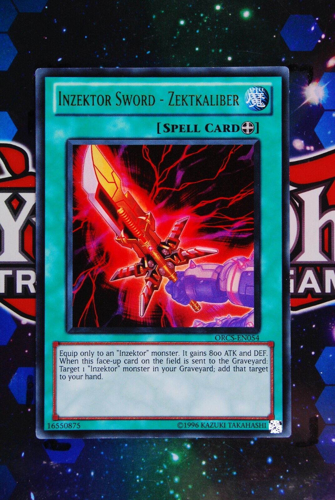 Inzektor Sword - Zektkalibur ORCS-EN054 Ultra Rare Yugioh Card