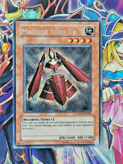 Machine Lord Ur CSOC-EN093 Secret Rare Yugioh Card Crossroads of Chaos