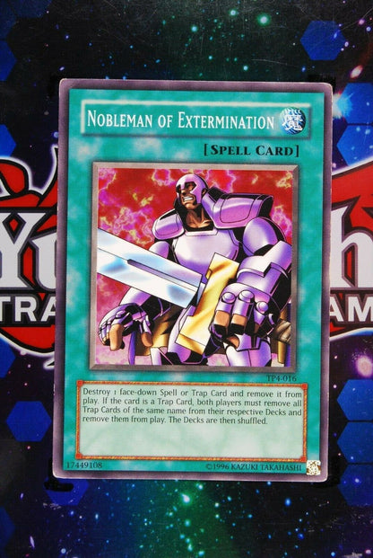 Nobleman of Extermination TP4-016 Common Yugioh Card Tournament Pack 4 X