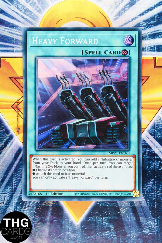 Heavy Forward MP21-EN079 1st Edition Super Rare Yugioh Card