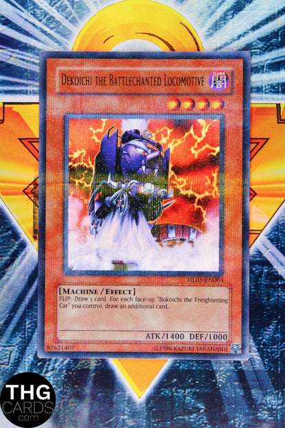 Dekoichi the Battlechanted Locomotive HL05-EN004 Prismatic Rare Yugioh Card