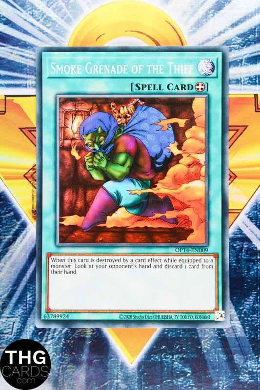 Smoke Grenade of the Thief OP14-EN009 Super RareYugioh Card