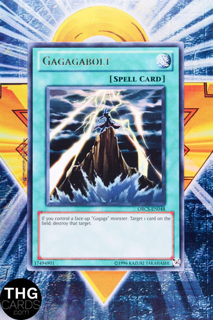 Gagagabolt ORCS-EN048 Rare Yugioh Card