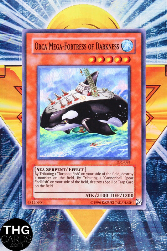 Orca Mega-Fortress of Darkness IOC-084 Super Rare Yugioh Card