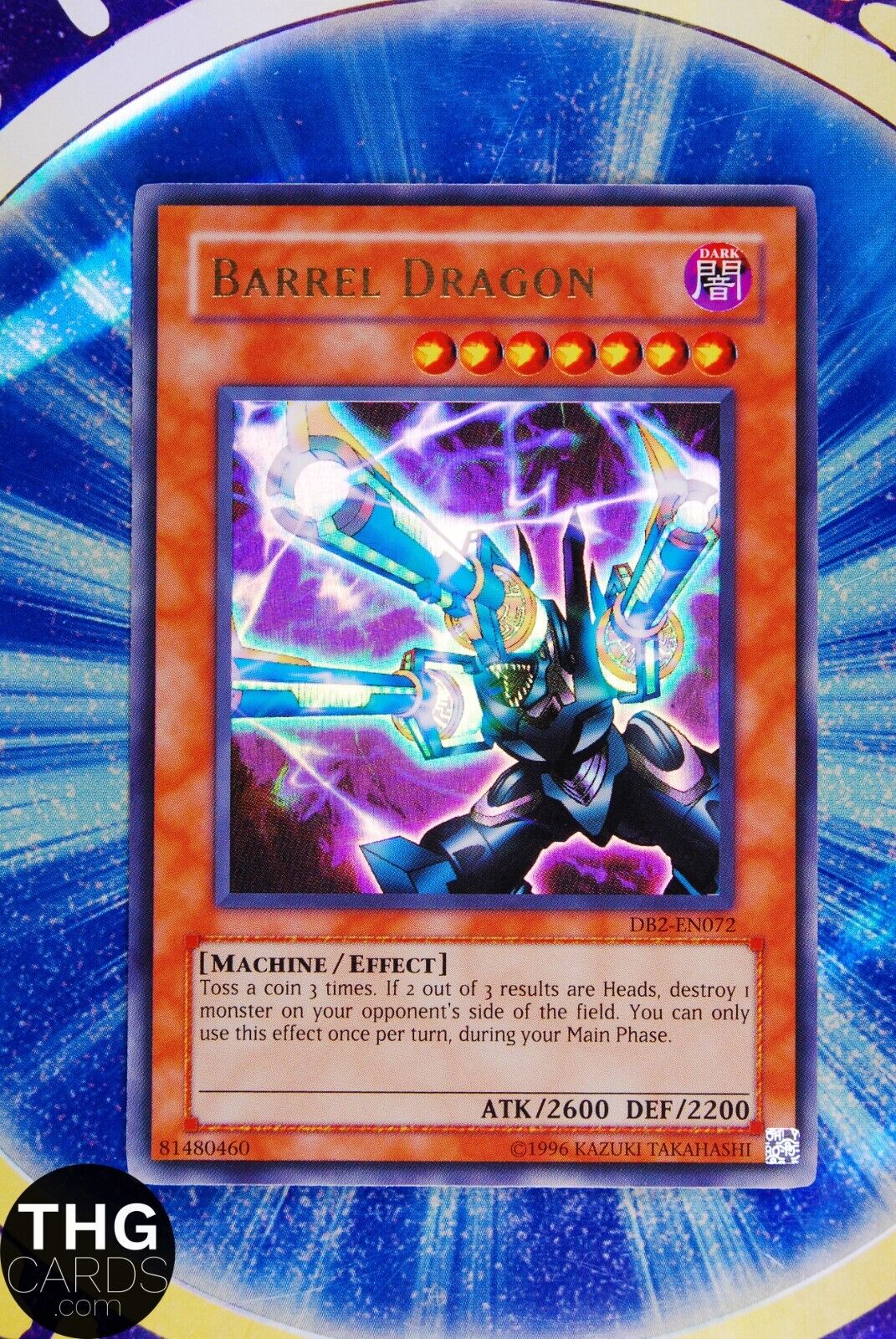 Barrel Dragon DB2-EN072 Ultra Rare Yugioh Card Dark Beginnings 2