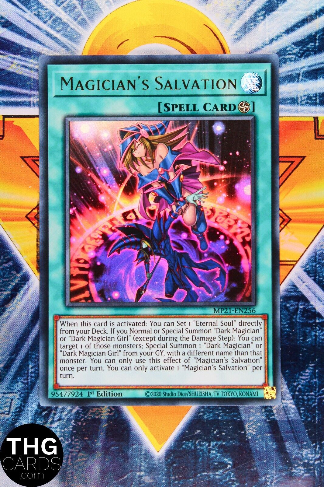 Magicians Salvation MP21-EN256 1st Edition Ultra Rare Yugioh Card