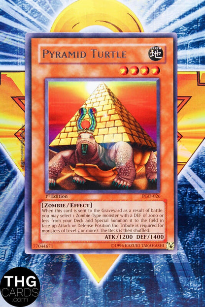 Pyramid Turtle PGD-026 1st Edition Rare Yugioh Card