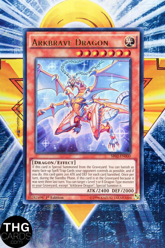 Arkbrave Dragon SR02-EN000 1st Edition Ultra Yugioh Card