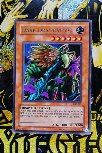 Dark Driceratops IOC-073 Rare Yugioh Card 1