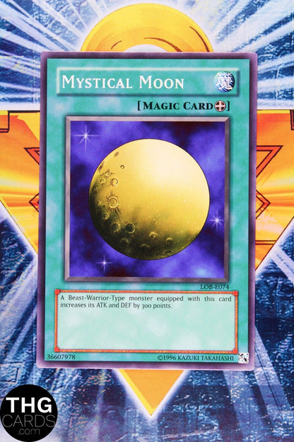 Mystical Moon LOB-E074 Common Short Print Yugioh Card
