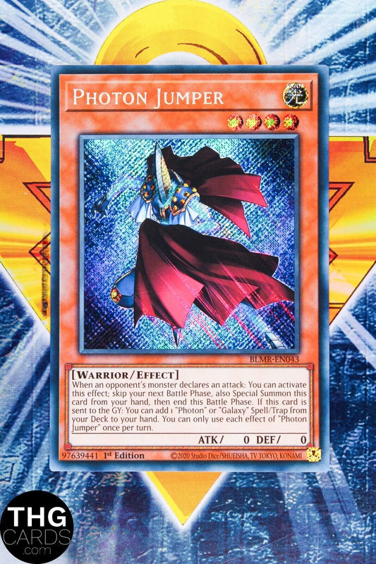 Photon Jumper BLMR-EN043 1st Edition Secret Rare Yugioh Card