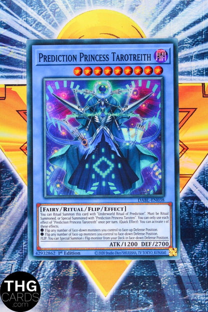 Prediction Princess Tarotreith DABL-EN038 1st Ed Super Rare Yugioh Card Playset