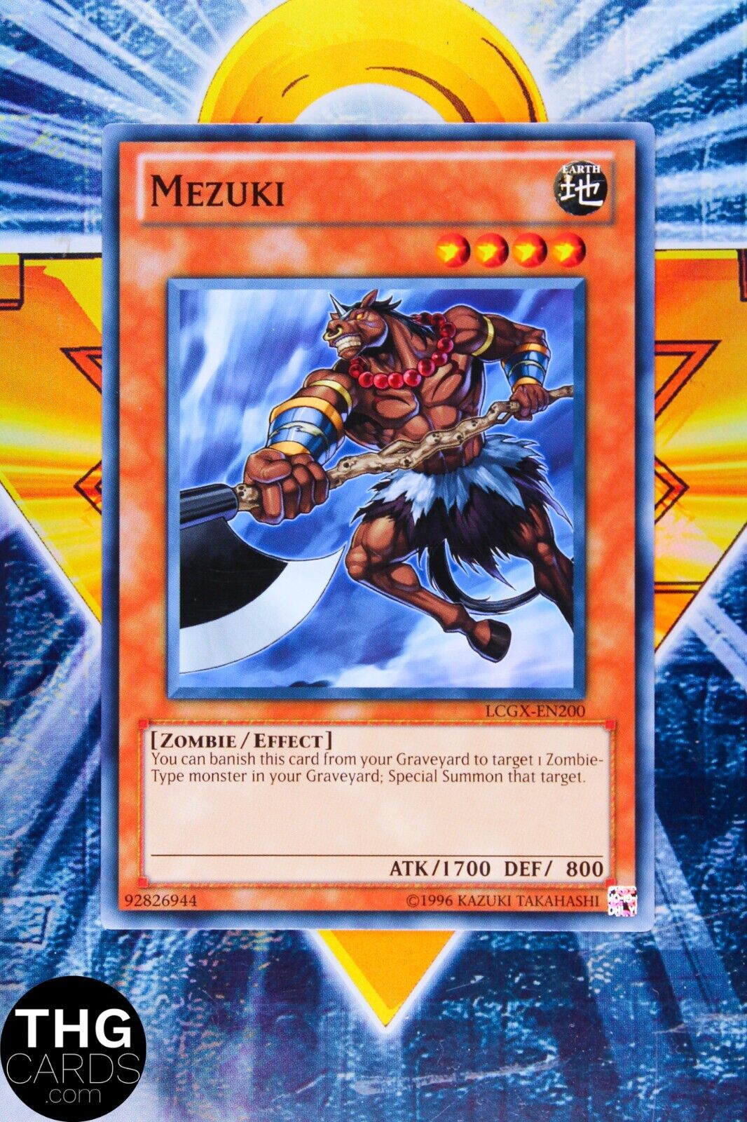 Mezuki LCGX-EN200 Common Yugioh Card