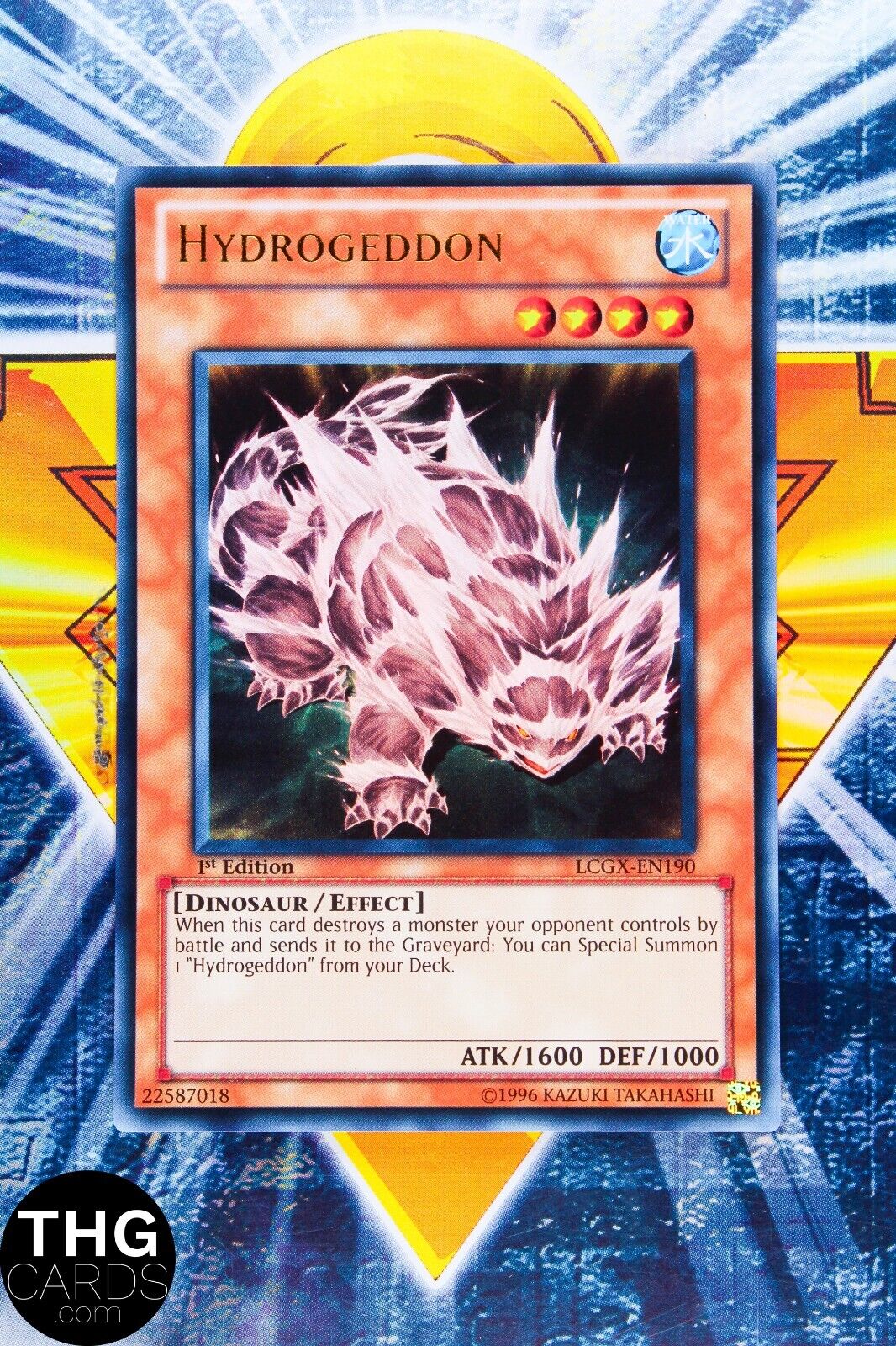 Hydrogeddon LCGX-EN190 1st Edition Ultra Rare Yugioh Card