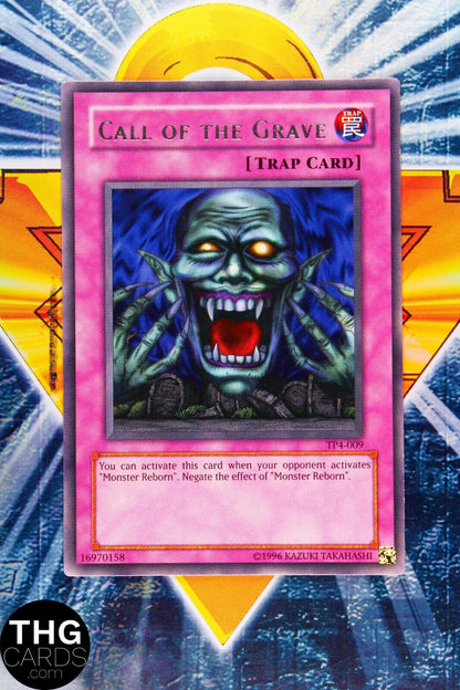Call of the Grave TP4-009 Rare Yugioh Card
