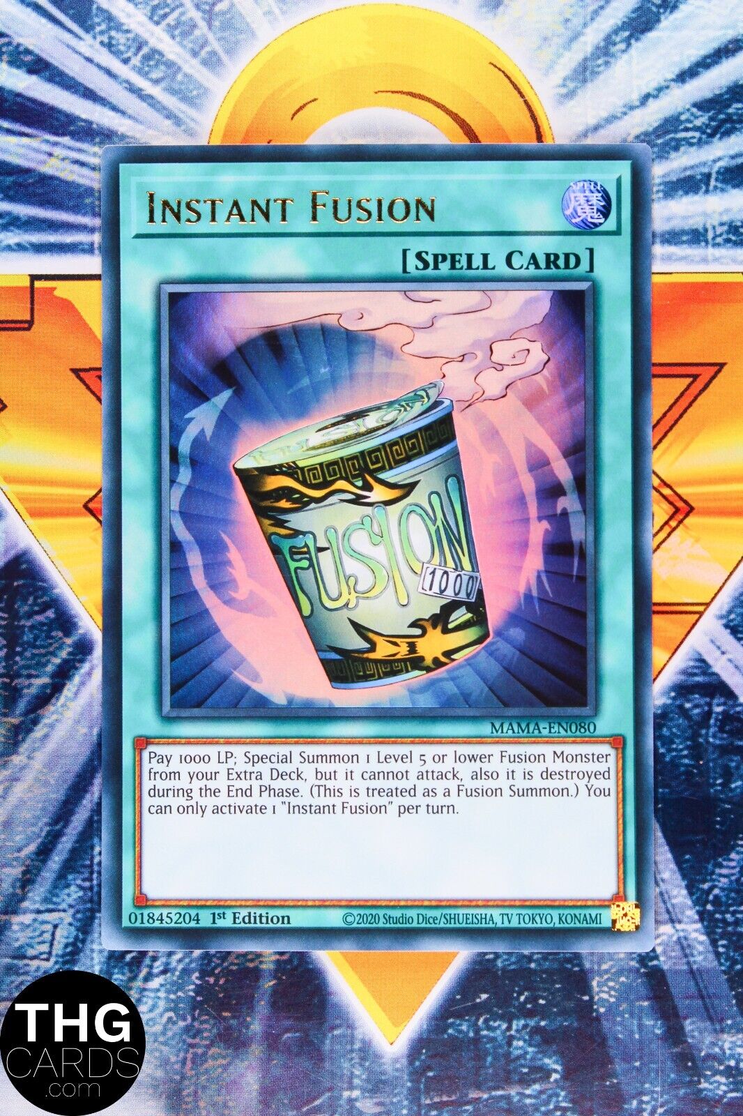 Ice Dragon's Prison MAMA-EN101 1st Edition Ultra Rare Yugioh Card