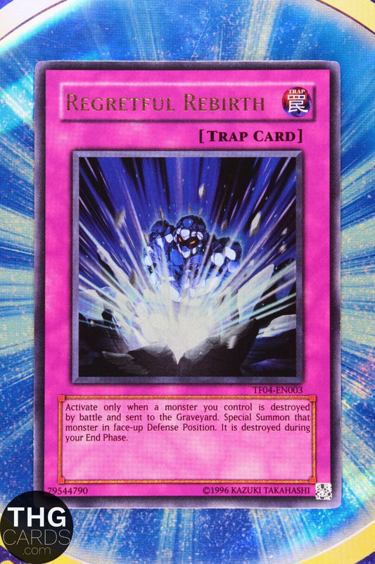 Regretful Rebirth TF04-EN003 Ultra Rare Yugioh Card