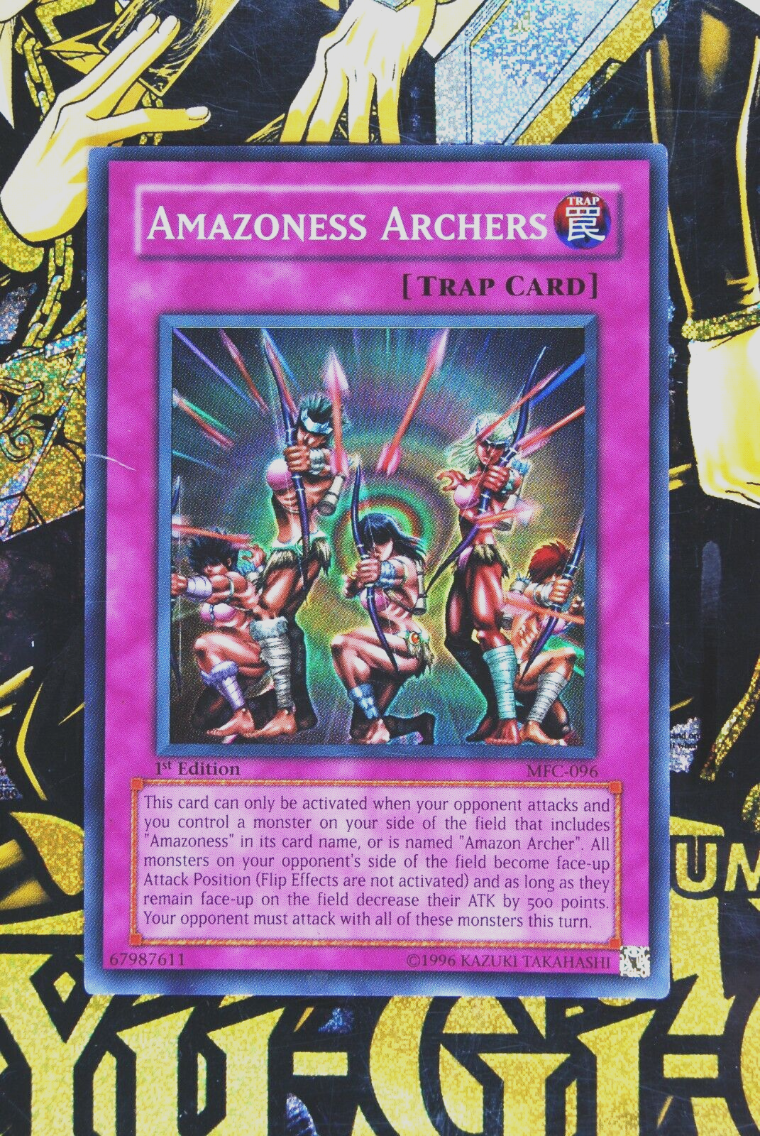 Amazoness Archers MFC-096 1st Edition Super Rare Yugioh Card