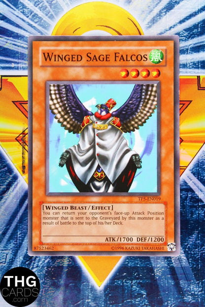 Winged Sage Falcos TP5-EN019 Common Yugioh Card