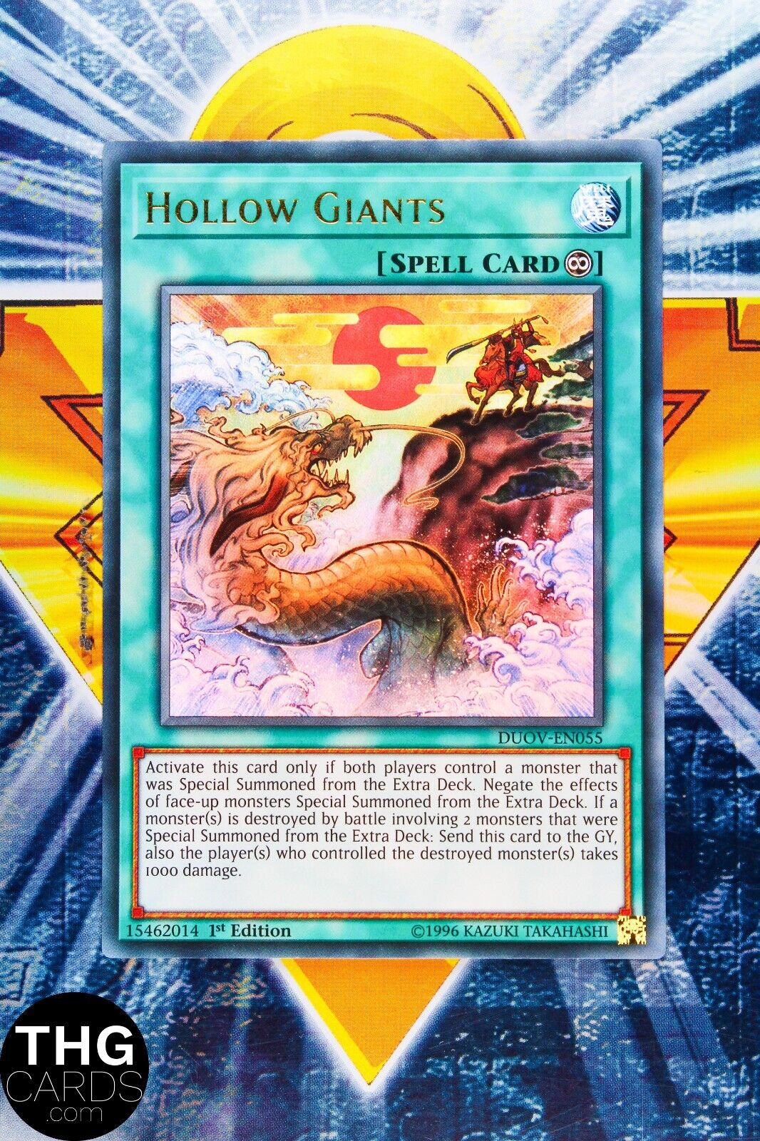 Hollow Giants DUOV-EN055 1st Edition Ultra Rare Yugioh Card