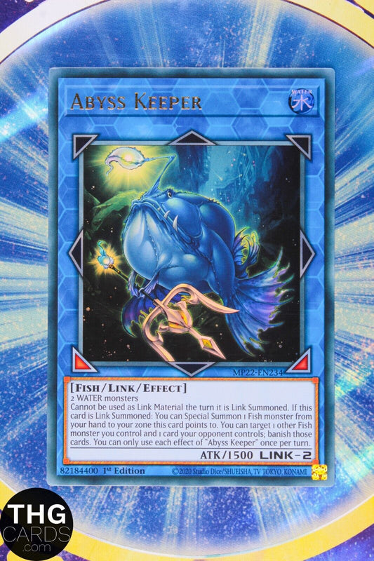 Abyss Keeper MP22-EN234 1st Edition Ultra Rare Yugioh Card