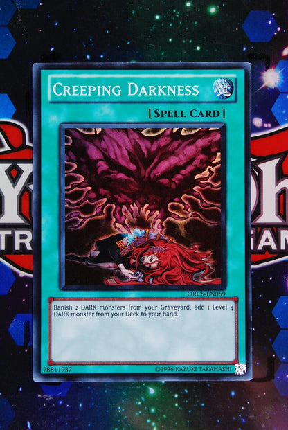 Creeping Darkness ORCS-EN059 Super Rare Yugioh Card