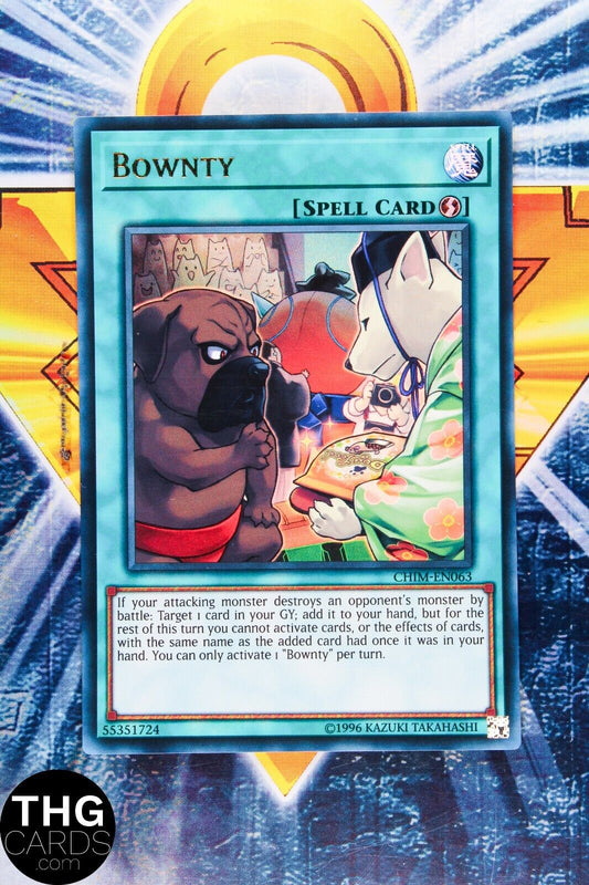 Bownty CHIM-EN063 1st Edition Ultra Rare Yugioh Card