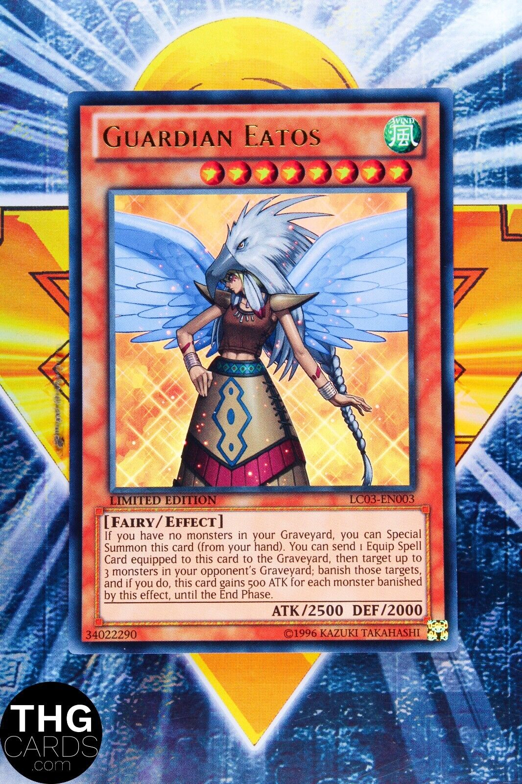 Guardian Eatos LC03-EN003 Ultra Rare Yugioh Card