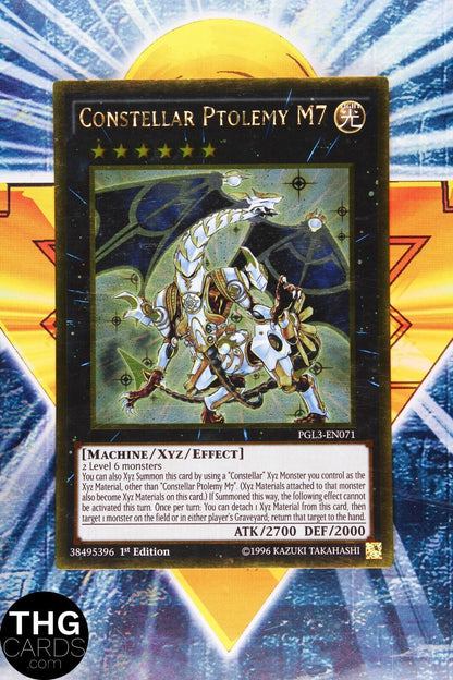 Constellar Ptolemy M7 PGL3-EN071 1st Edition Ultra Rare Yugioh Card