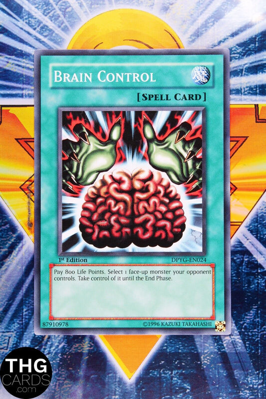 Brain Control DPYG-EN024 1st Edition Common Yugioh Card