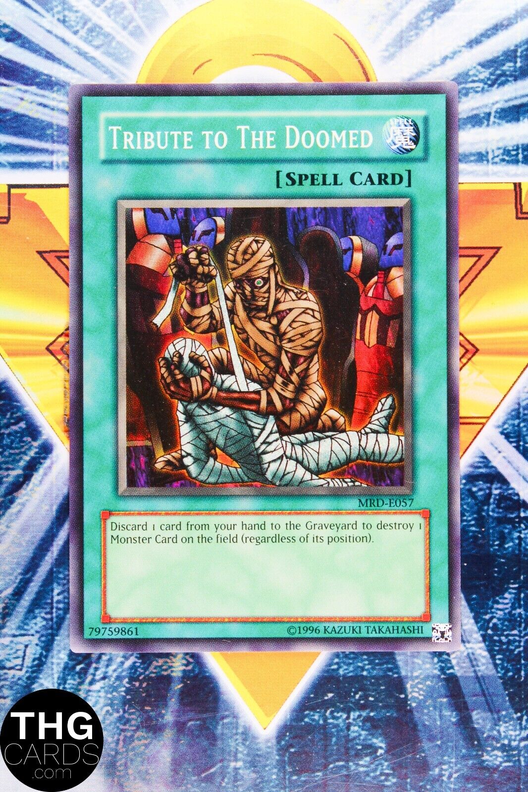 Tribute to the Doomed MRD-E057 Super Rare Yugioh Card 5