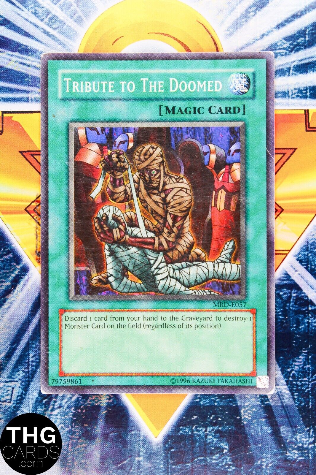 Tribute to the Doomed MRD-E057 Super Rare Yugioh Card 7