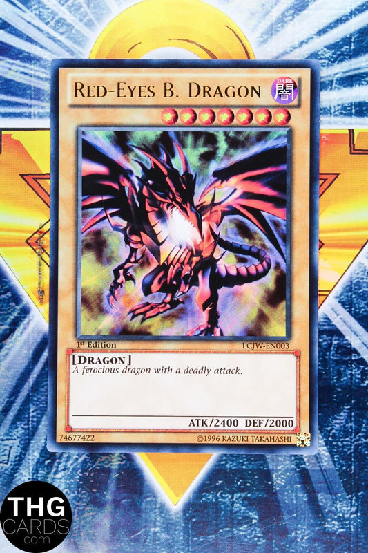 Red-Eyes Black Dragon LCJW-EN003 1st Edition Ultra Rare Yugioh Card