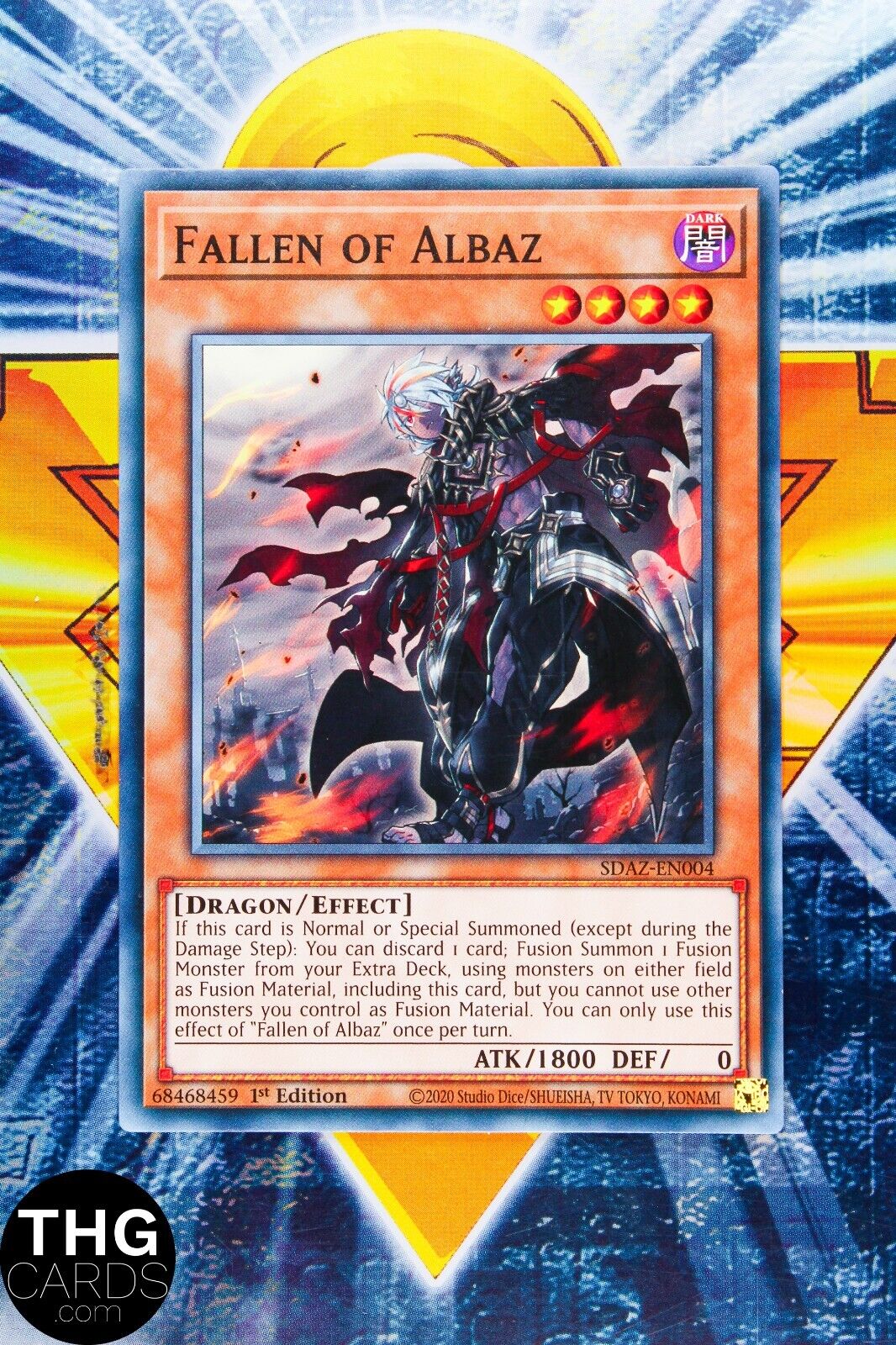 Fallen Of Albaz SDAZ-EN004 1st Edition Common Yugioh Card Playset