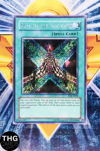 Seal of the Ancients PCK-E003 Prismatic Secret Rare Yugioh Card 2