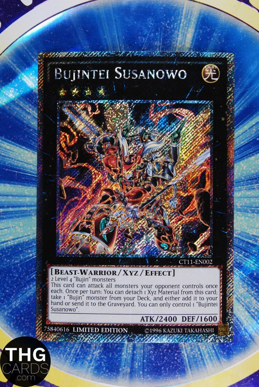 Bujintei Susanowo CT11-EN002 Secret Rare Yugioh Card