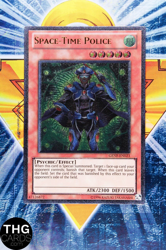 Space-Time Police GENF-EN023 Ultimate Rare Yugioh Card