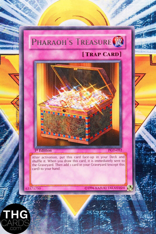 Pharaoh's Treasure PGD-052 1st Edition Rare Yugioh Card