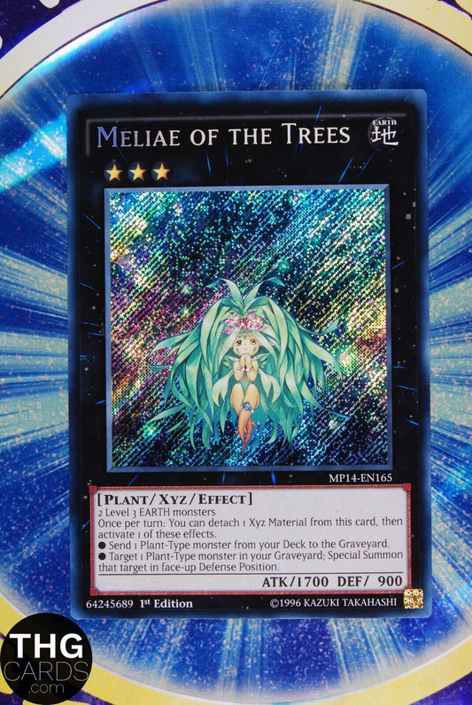 Meliae of the Trees MP14-EN165 1st Edition Secret Rare Yugioh Card