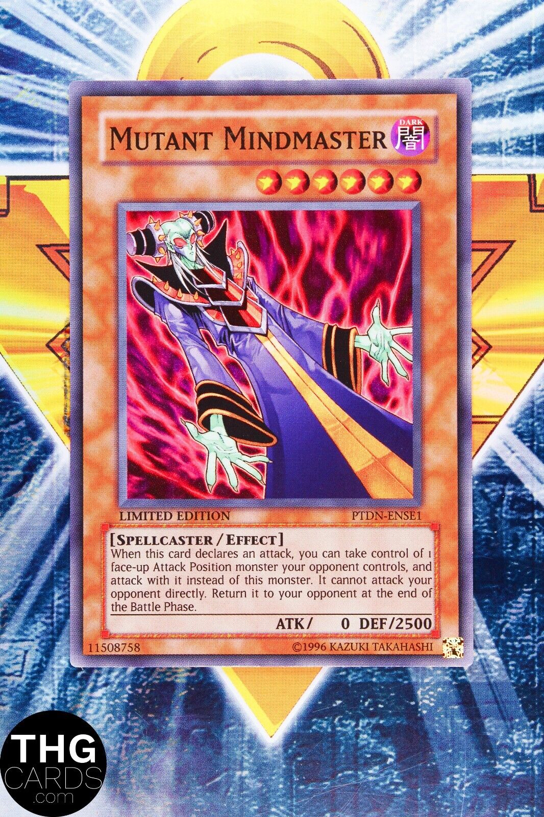 Mutant Mindmaster PTDN-ENSE1 Limited Edition Super Rare Yugioh Card