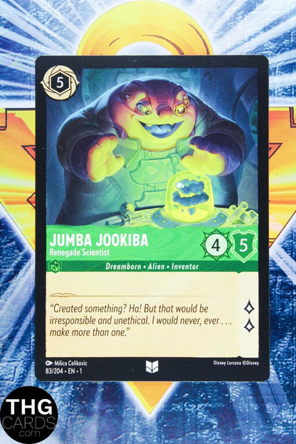 Jumba Jookiba, Renegade Scientist 83/204 Non Foil Uncommon Lorcana Card