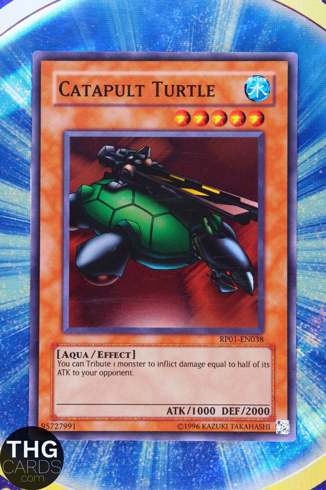 Catapult Turtle RP01-EN038 Super Rare Yugioh Card 4