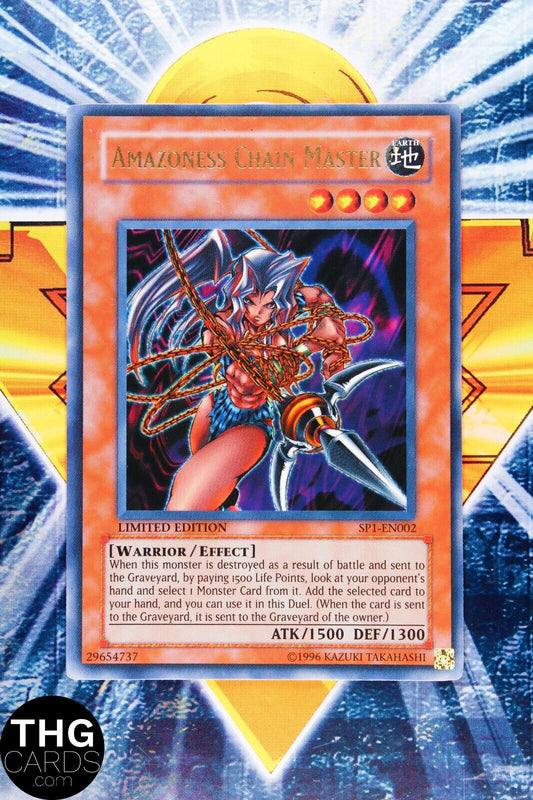 Amazoness Chain Master SP1-EN002 Ultra Rare Yugioh Card